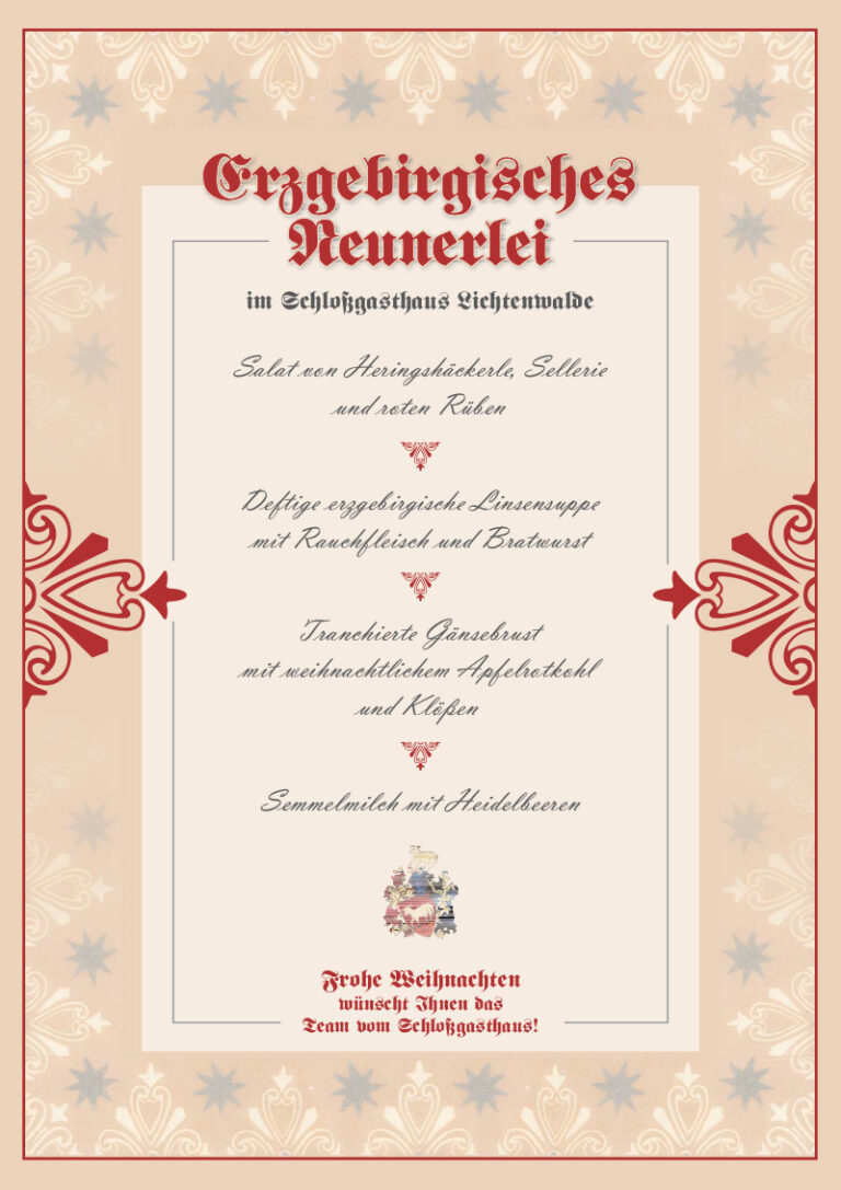 Erzgebirgisches Neunerelei