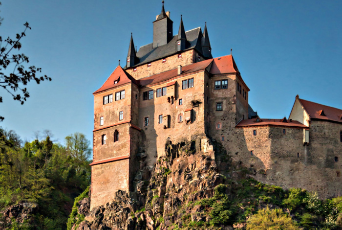 Burg Kriebstein Ausflugsziel vom Schloss Lichtenwalde