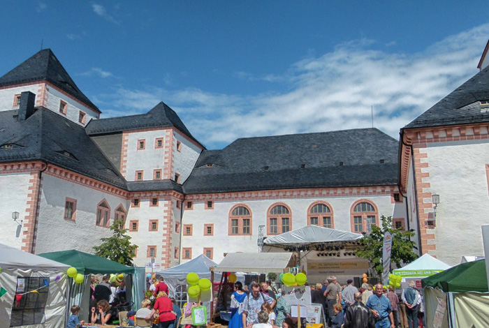 Augustusburg Ausflugsziel vom Schloss Lichtenwalde